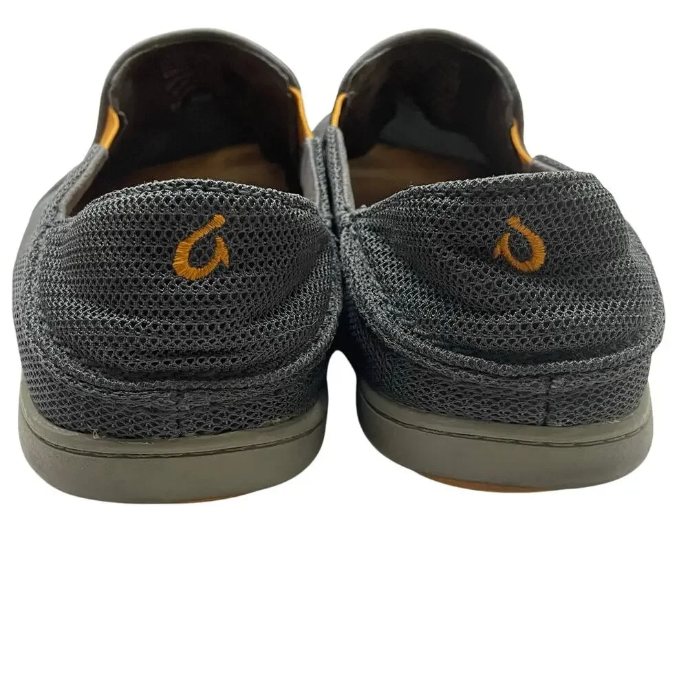 Olukai Nohea Mesh Dark Shadow Slip On   Shoes Men’s Size 8M